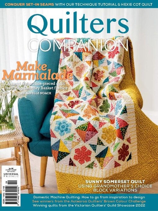 Title details for Quilters Companion by Universal Wellbeing PTY Limited - Available